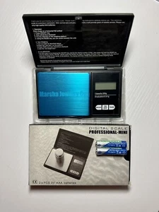 Digital Pocket Scale 500g x 0.1g Jewelry Gold Silver Coin gram/dtw/oz/gn Battery - Picture 1 of 5