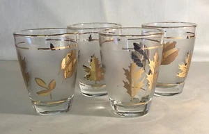 4 hojas de oro Libbey 3 1/2" 7 oz. Vasos de jugo - Imagen 1 de 1