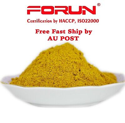 FORUN MILD Yellow Curry Powder 1KG-Natural,Strong Flavour • 22.99$