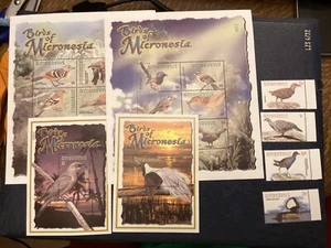 US Micronesia 461-466 Birds XF NH (A500) - Picture 1 of 12