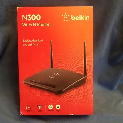Router new in box Belkin N300 Wi-Fi N - Image 1 of 4