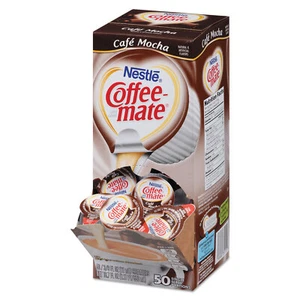 Coffee-mate Liquid Coffee Creamer Café Mocha 0.375 oz Cups 50/Box 35115 - Picture 1 of 8