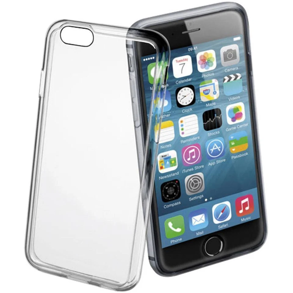 COVER TRASPARENTE CLEAR DUO RIGIDA CON CORNICE IN GOMMA IPHONE 7  NUOVA - Immagine 1 di 1