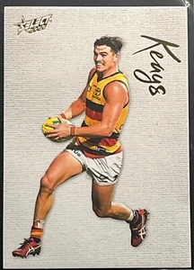 2022 AFL SELECT Ben Keays BLANK CANVAS Crows card #BC2 d#090/250 - Picture 1 of 2
