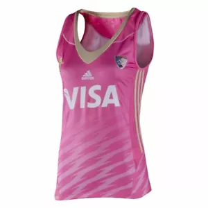 adidas Junior Mädchen Las Leonas Argentinien Hockey Auswärtstrikot, Größe: 8-9 Jahre - Bild 1 von 9