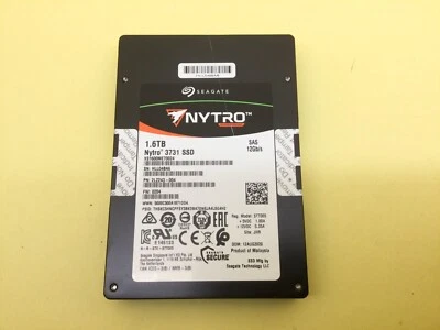 Seagate Nytro 3731 1.6TB SAS 12Gb/s 2.5'' SED internal SSD XS1600ME70024 New - Image 1 of 3