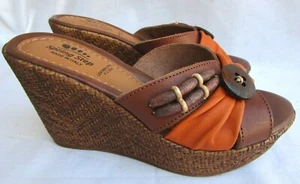 SPRING STEP.. CUÑA DE PLATAFORMA.. SANDALIAS/TACONES..ITALIA..EUR 36/EE. UU. 6 - Imagen 1 de 5