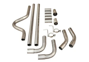UNIVERSAL FOR VAUXHALL FULL CAT BACK SYSTEM SPORTS UNIVERSAL 2" PIPE KIT PIPING - Picture 1 of 4