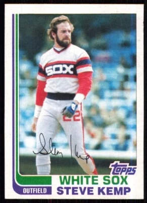 1982 Topps Traded Steve Kemp Chicago White Sox #54T - Image 1 of 2