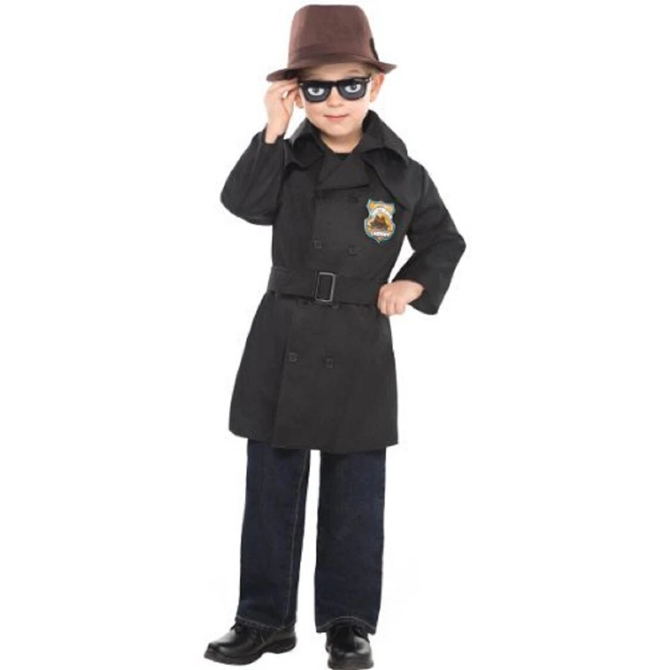 Conjunto de acessórios fantasia Phineas & Ferb Agent P pequeno 4-6 crachá jaqueta óculos novo na embalagem - Imagem 1 de 2