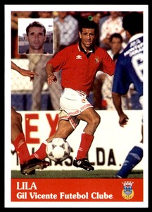 Panini Futebol 96/97 Lila Gil Vicente Futebol Clube No. 169