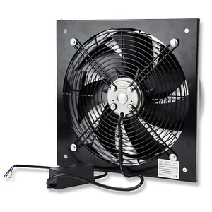 Industrielle Belüftung Extraktor Metall Axial Auspuff Geschäftlich Luft Gebläse - Bild 1 von 30