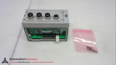 NUMATICS 239-2153, I/O MANIFOLD,  M12, 4 CONNECTORS, 0-10V, NEW* #254098 - Image 1 of 4