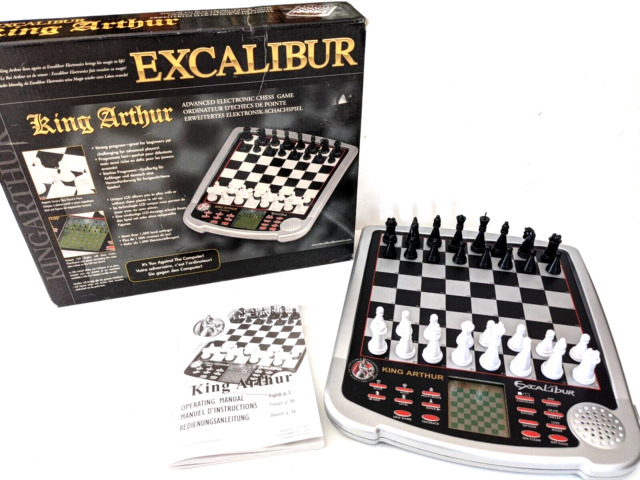 Buy Excalibur Grandmaster Auto Sensory Electronic Chess Board Computer for  USD 59.99 | GoodwillFinds