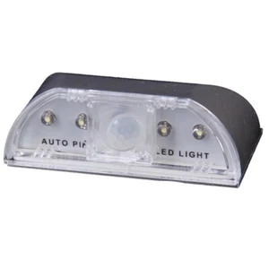 Lampada Luce Sensore Movimento 4 LED Auto PIR Infrarossi Senza Fili Porta Buco Serratura M L9 - Foto 1 di 5