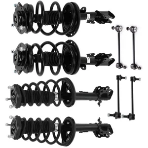 For 2009-2012 Toyota Venza AWD Front Rear Complete Shocks Struts Sway Bar 8PCS - Picture 1 of 5