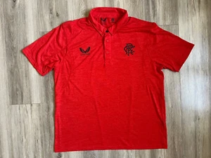 RANGERS FOOTBALL SHIRT CASTORE TRAINING POLO SOCCER SCOTLAND Gr. XXXL / 3XL - Bild 1 von 5