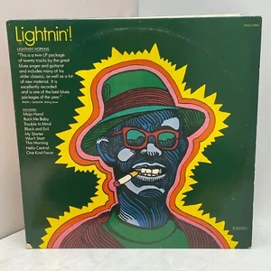 Lightnin' Hopkins Lightnin'! Vinyl 2xLP US 1977 Reissue VG/VG+ Texas Blues - Picture 1 of 3