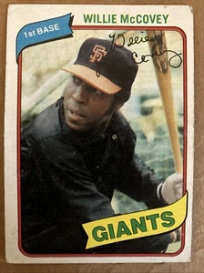 1980 Topps Willie McCovey #335 - Picture 1 of 2
