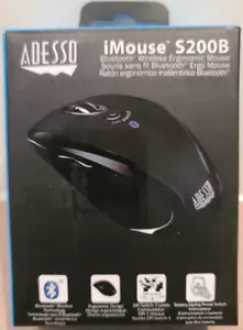 Adesso iMouse S200B Wireless Bluetooth Optical Mini Mouse - Picture 1 of 2