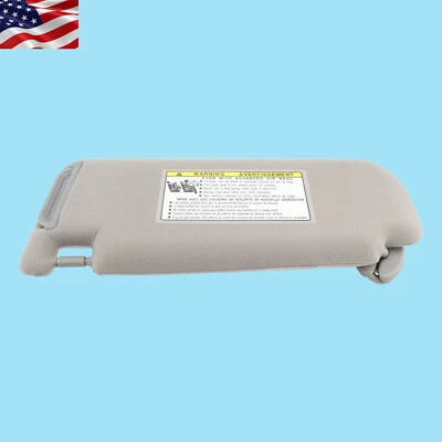 Parasol gris para pasajero derecho Toyota Camry 2012-2017 con techo corredizo con espejo retrovisor Foto 1 de 4