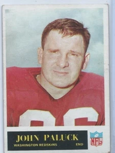 De colección 1965 Philadelphia John Paluck #193 Washington Redskins - Imagen 1 de 1
