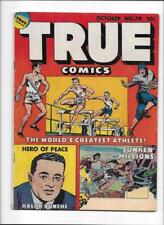TRUE COMICS #79 [1949 GD-] 'THE WORLD'S GREATEST ATHLETE!'