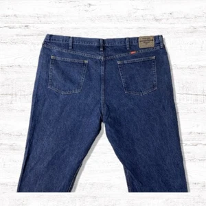 Wrangler Regular Fit  Men's Size 48X30 Blue Denim Jeans (46X29 msrd) - Picture 1 of 12