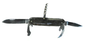 "Solingen"  Resin handle Multi-tool Handmade German  c.1951's  Pocket Knife - Picture 1 of 12