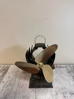 Ecofan AirPlus Classic Styled Heat Powered Wood Stove Fan 3 Blade Made In Canada - Image 1 of 4