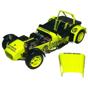 NOS Kyosho 1:18 Diecast Car, Caterham Super Seven JPE, gelb, Clam Shell, 7022Y - Bild 1 von 5