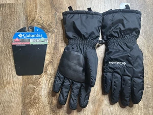 Columbia Men's Medium Six Rivers Gloves Water Resistant Black - Picture 1 of 4