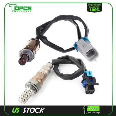 2pcs for 2001-2004 Chevrolet Impala 3.4L Upstream Downstream Oxygen Sensor O2 02 - Image 1 of 4