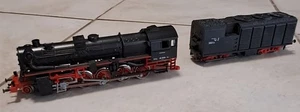PIKO H0 GÜTERZUGLOKOMOTIVE + TENDER SCHWARZ/ROT  BR 52 19-20 MIT OVP TOP !!! - Bild 1 von 7