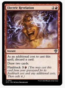Electric Revelation MTG OTC NM| Pauper EDH Flashback Card Draw Discard Graveyard - Picture 1 of 4