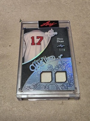 Dizzy Dean 2025 LEAF SPECTACULAR Dual GAME USED Jersey 2/20 - Image 1 of 2