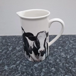 Jarra crema de leche con patrón de vacas porcelana de hueso fino The Leonardo Collection - Imagen 1 de 15