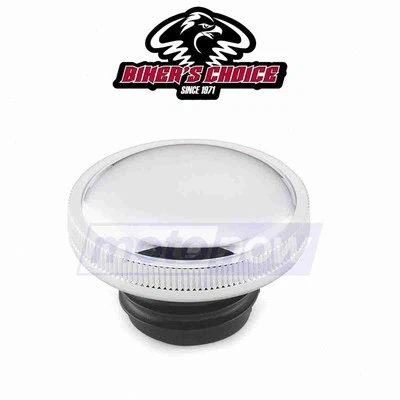 Bikers Choice High Top Screw-In Gas Caps -Vented for 1986-1996 Harley sg Foto 1 de 4