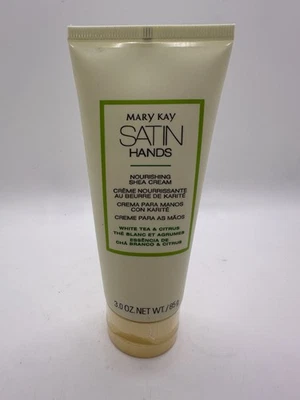 Mary Kay Satin Hands Nourishing Shea Cream White Tea and Citrus. 3oz. NEW! - Image 1 of 2