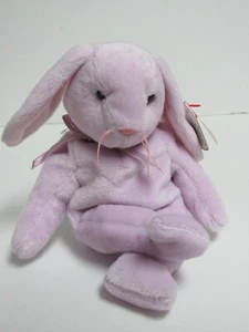 Ty Beanie Baby - "Floppity", the Rabbit * PE Pellets * Brand New w/Mint Tags - Picture 1 of 12
