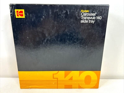 Kodak Carousel Transvue 140 Projector Slide Tray Vintage Box & Instructions EUC - Image 1 of 4
