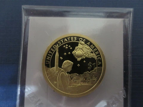 2019 S Proof  Cameo Sacagawea  Mary Golda Ross Dollar Cover