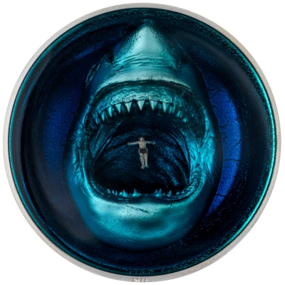 Silbermünze Thalassophobia 2 oz 2024 Palau Phobias - Bild 1 von 3