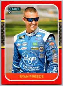 2020 Donruss Red #139 Ryan Preece NM-MT /299 
