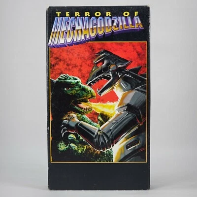 Vintage 1998 Terror Of Mechagodzilla (1978) VHS Godzilla Simitar Inoshiro Honda - Image 1 of 4