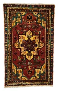 Teppich Hamadan Handgeknüpft Perserteppich Orientteppich Tappeto Carpet 110x68cm - Bild 1 von 4