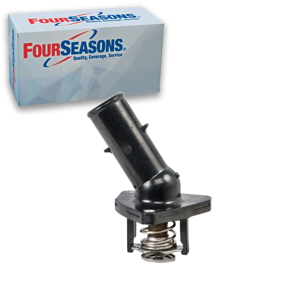 Termostato de refrigerante de motor 4 estaciones/conjunto de salida de agua para Toyota Tacoma 05-15 Foto 1 de 4