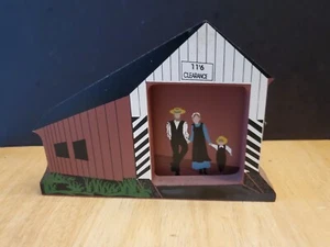 Shelia's Collectibles Amish Covered Bridge 1993 AMS0311 - Picture 1 of 3