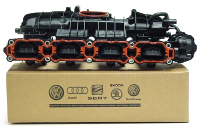 Nuevo colector de admisión genuino OEM VW 1.8 y 2.0 Jetta Beetle Passat Golf 2014-2018* Foto 1 de 4