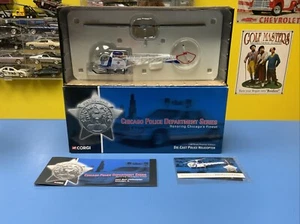 Corgi Chicago Police Department Series 1:48 US51903 H47 Bell Helicopter - NEW - Picture 1 of 8